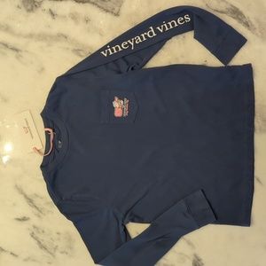Vineyard Vines Valentine's Day long sleeved T-shirt girls size 7